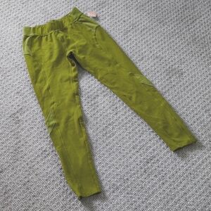 NWT! Free People Movement Side Zip Green Legging, Size XS 💚
